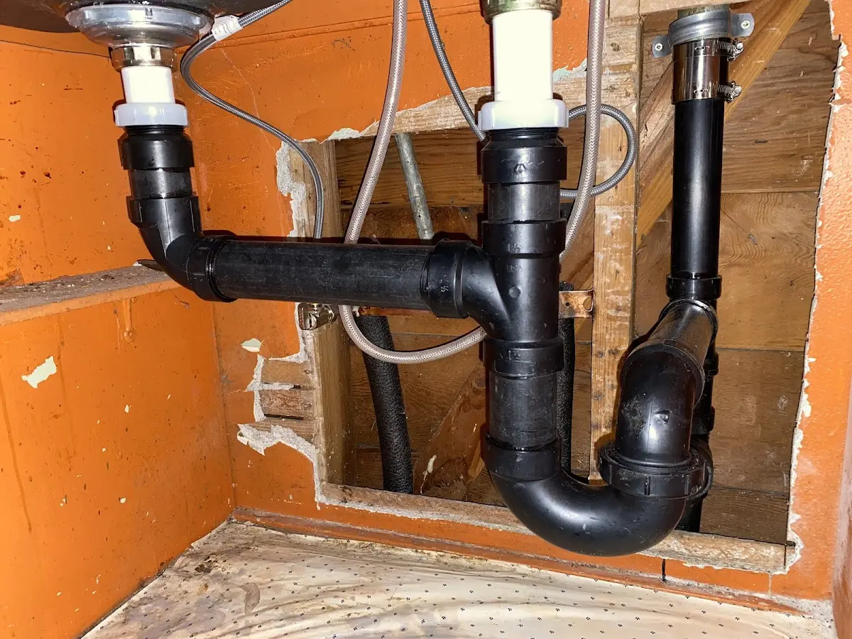 Professional Garbage Disposal Repair equipment and tools on the job in Brea
